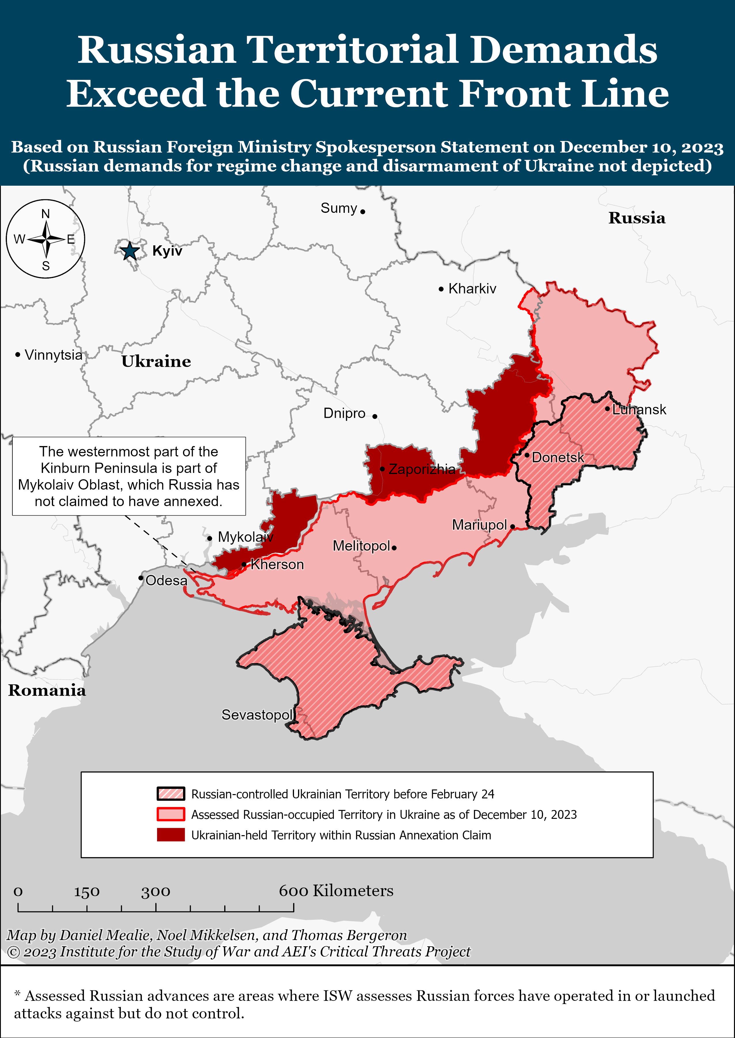 Russian Offensive Campaign Assessment, December 10, 2023 | Institute ...